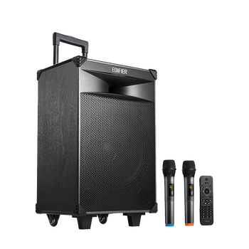 漫步者pw31212英寸舞台级户外移动音箱广场舞音箱大功率便携式官方