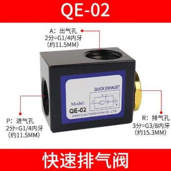 qe04前后通排气阀图片