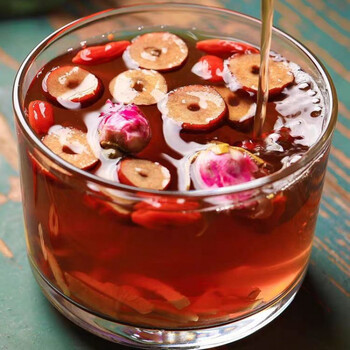 沁晚香红糖姜枣茶 桂圆红枣枸杞茶 小袋装 大姨妈宫寒调理水去寒桂圆