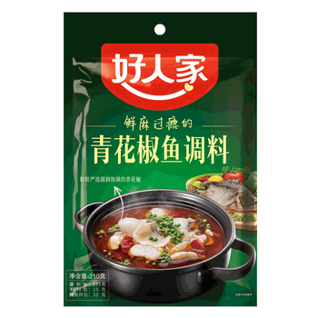 好人家火锅底料手工清油火锅蘸料麻辣火锅调料青花椒鱼酸菜鱼调料多口味可选好人家青花椒鱼调料210g 图片价格品牌报价 京东
