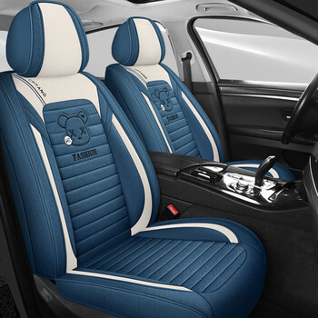 欧玛奴19款北京现代ix35专用座套夏季亚麻全包汽车坐垫四季通用座椅套