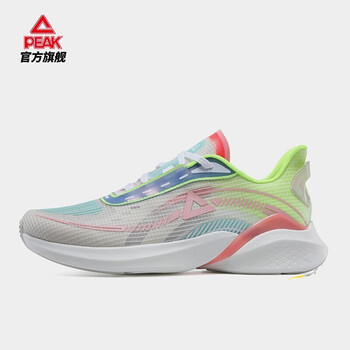 闪电发匹克轻弹002跑鞋男2021夏季新款男士科技智能氢弹跑步鞋轻便