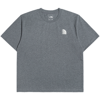 北面thenorthface全棉宽松短袖t恤男新款7w8bdyy灰色s