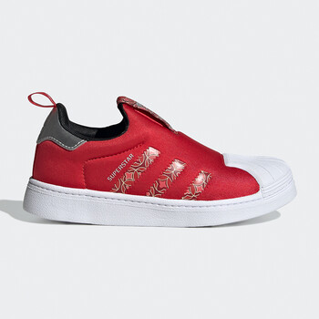 阿迪达斯童鞋2022春节新年款adidas软底三叶草贝壳头运动鞋gx6340