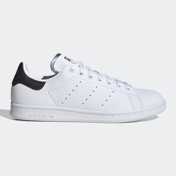 阿迪达斯(adidas)stan smith 经典三叶草绿标尾史密斯涂鸦图案运动