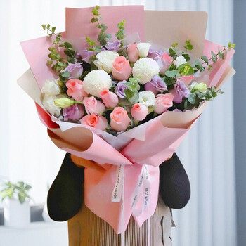 北京小雏菊向日葵混搭玫瑰花束洋甘菊鲜花速递同城生日配送花上门 肆意春光 21朵玫瑰 3朵乒乓菊混搭 图片价格品牌报价 京东