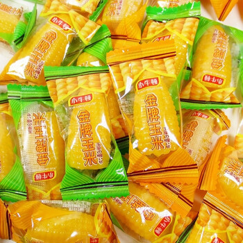 小牛顿玉米糖 玉米软糖 水果味 婚庆喜糖休闲零食热卖500g 小牛顿玉米