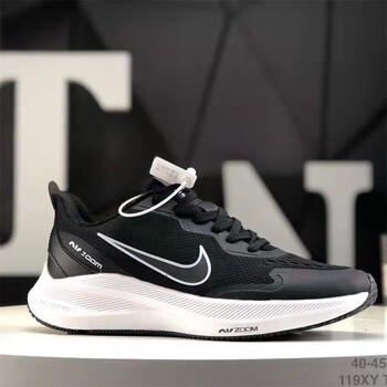 纯原高品质zoom winflo 10 登月编织面透气 减震耐磨休闲百搭跑步鞋