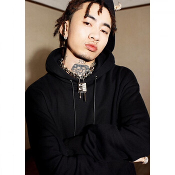 狼天影 马思唯海报higherbrothers乐队墙贴画更高兄弟嘻哈说唱宿舍