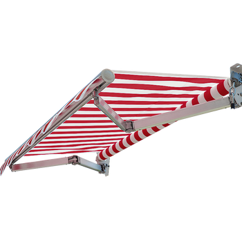 户外遮阳棚伸缩式雨棚折叠商铺帐篷屋檐停车棚阳台铝合金手摇雨蓬遮