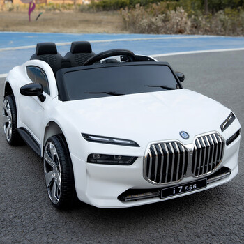 迪士尼宝马儿童电动车四轮汽车玩具车可坐人小孩婴儿带遥控男女宝宝