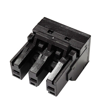 适用禾川伺服驱动sv-x3e/x3d系列uvw接线插头b1 b2电源端子连接器 3孔