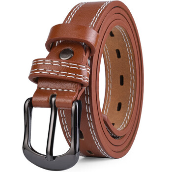 小学生小孩胖童正装休闲女童中学生裤腰带男免打孔儿童款桔黄色80cm