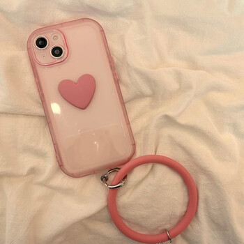 忆毅 苹果13手机壳iphone12日韩ins糖果色适用13pro简约纯色x/14 透粉