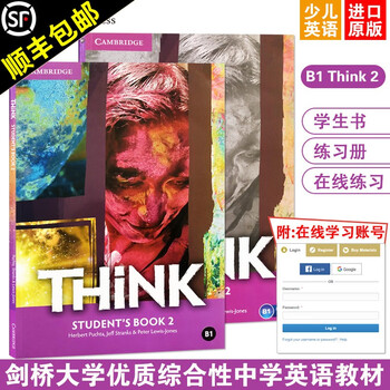 剑桥think 青少英语初级中学英文mse考试教辅外语课程培训教材书籍原版进口2级课本 练习册 摘要书评试读 京东图书