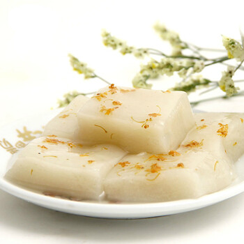 嘉兴特产桂花糖糕手工切糕传统糕点糯米糕甜点小点心桂花糕 桂花糖糕2