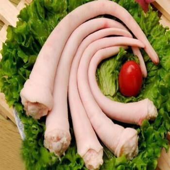 棠鲜生新鲜猪尾巴生鲜猪肉整根农家土猪肉现杀猪长尾巴 长猪尾巴4斤装