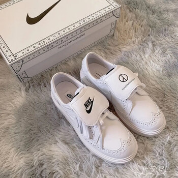 耐克peaceminusone x kwondo白色 小雏菊 权志龙3.