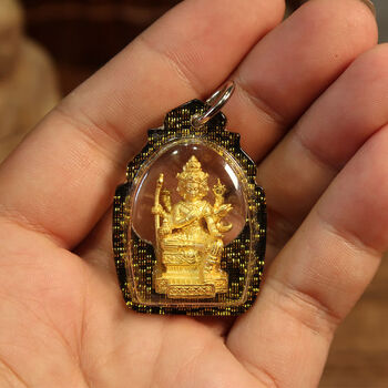 西柔慕泰国佛牌龙婆堪布四面神佛成愿助事业生意姻缘健康平安龙婆堪小