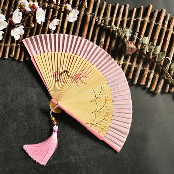 古风扇子折扇女式汉服中国风素雅和风百搭风格特色小礼品送老外长辈朋友红梅素扇 图片价格品牌报价 京东