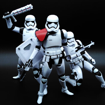 星球大战手办黑武士风暴白兵可动人偶模型玩具生日礼物starwars3个新