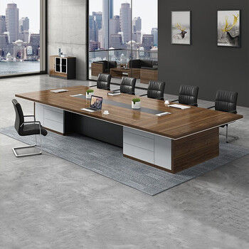 兰冉a-058大型板式会议桌长桌不含椅w5000*d1500*h750(张) w5000*d