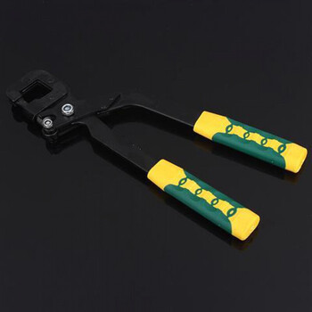 省力轻钢龙骨钳吊顶打眼固定工具天花板打孔钳免铆钉钳 双把龙骨钳(送