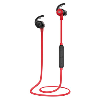 京选 HS509 PANDORA无线运动蓝牙耳机 磁吸入耳式耳机 音乐耳机 可通话 超长续航 胭脂红
