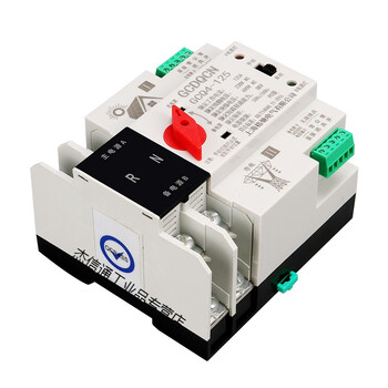 不断电双电源转换开关2p220v光伏自动切换器三相4p380v 20a 4p