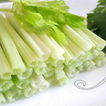【顺丰/礼盒】平度马家沟芹菜4斤 新鲜大叶黄空心芹菜嫩芯食用蔬菜