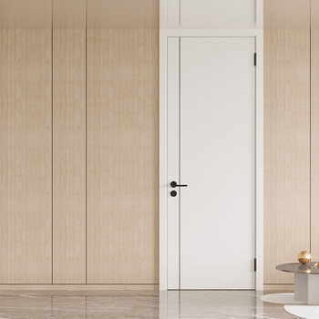 梦天木门 简约室内门定制卧室门房间门 4t11-m 室内门 太空灰