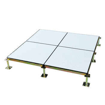 适用国标全钢地板弱电pvc网络高架空活动地板600 600机房 网络地板500