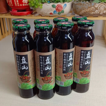 smvp蓟州盘山野生酸枣汁饮料300ml8瓶整箱礼盒天津过节送礼品老牌8瓶