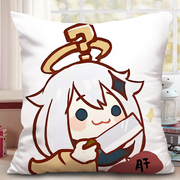 肝帝派蒙 40x40cm  桃皮绒