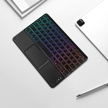 ipad蓝牙键盘鼠标套装充电适用苹果平板电脑触控华为matepadpro1 商务