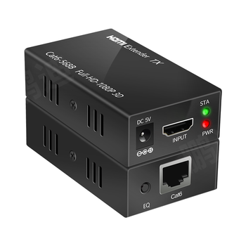 dioedfhdmi网线延长器网络传输器50米100米200米音视频转rj45网