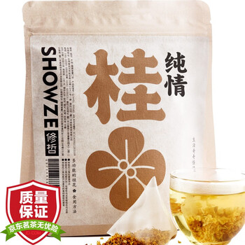 修哲桂花 修哲花草茶干桂花茶独立三角包15小包 行情报价价格评测 京东