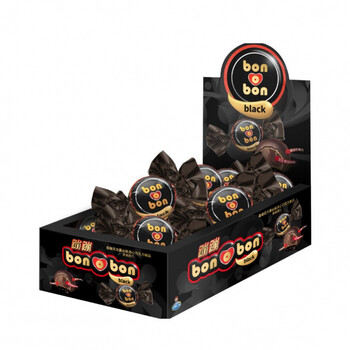 正期bonbon墨西哥进口bonobon蹦蹦夹心巧克力450g盒装30粒夹心黑