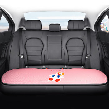 汽车坐垫aionsvplus炫580魅630新能源夏季凉座垫 可可鸭(粉) 后排长垫