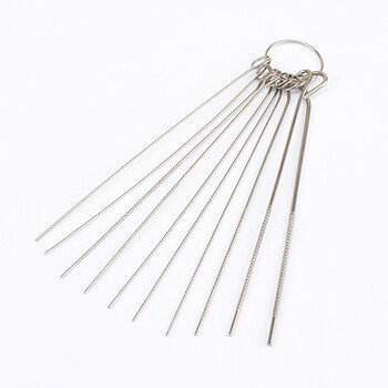 通针焊嘴不锈钢套装五金维修工具 焊接割枪氧气助焊10支通针 不锈钢通