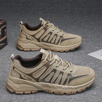 图派鹿王厚底工作男鞋秋冬新款防滑耐磨工地劳保鞋男士户外运动登山