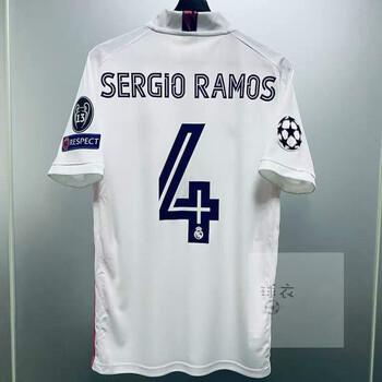 2021皇马主场球员版球衣本泽马拉莫斯皇马客场皇马二客场主场印4号