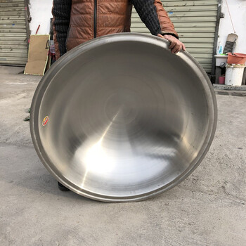 炖锅地锅 汤锅食堂饭店展会大锅 特厚76厘米不锈钢