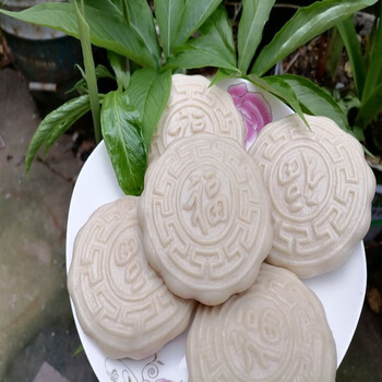 米果灯盏粿江西上饶特产铅山河口横峰弋阳小吃碗浆果圆圆果粿 圆形