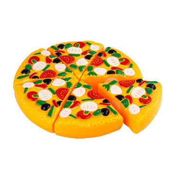 定制过家家切切乐玩具散装儿童塑料仿真水果蔬菜切切看魔术贴披萨13