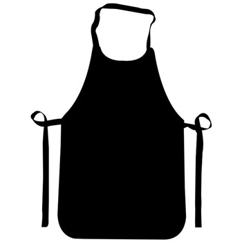 一次性围裙无纺布加厚烧烤火锅吃龙虾画画防护儿童烘培儿童黑色围裙