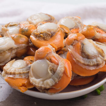 扇贝肉特大号虾夷扇贝冷冻海鲜水产火锅食材批发 特大号扇贝肉(200g