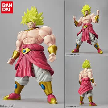 万代shf七龙珠拼装模型figure-rise赛亚人孙悟空悟送礼物 布罗利高约