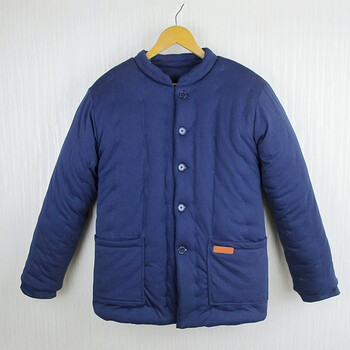 棉衣老人纯棉花手工棉衣男老式冬季棉袄宽松大码加厚柔软保暖袄子蓝色