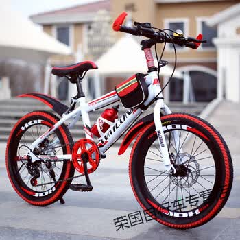 男童女童单车儿童自行车7-18岁中大童小孩脚踏单车男女孩寸学生山地